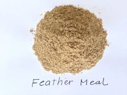feather meal soil mender garden fertilizer lawn