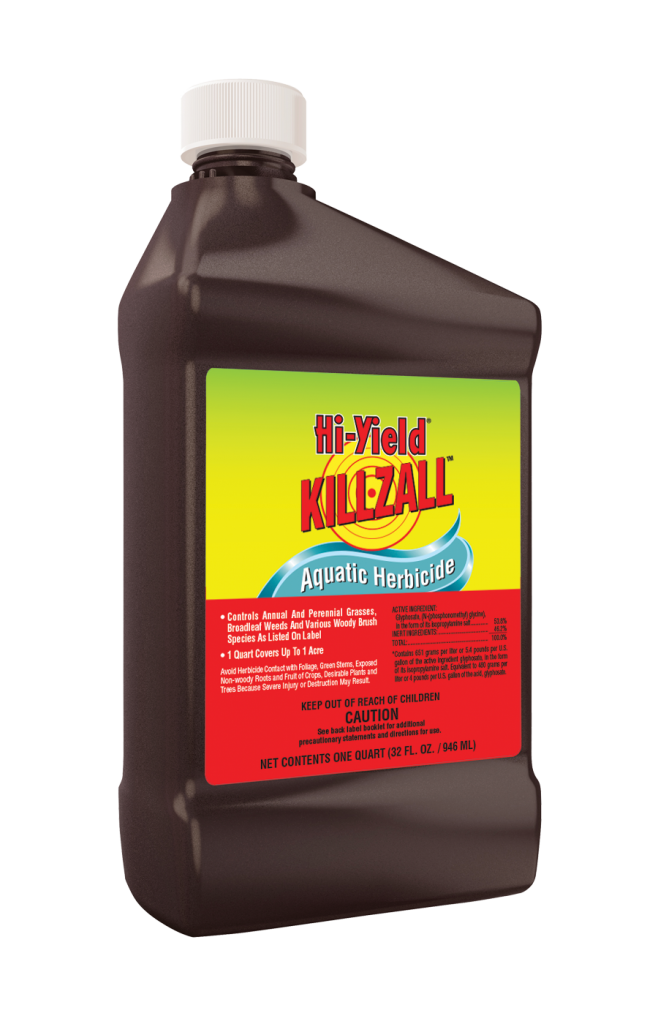 thumbnail image 2 of HI-YIELD KILLZALL AQUATIC HERBICIDE (32 Oz) - Concentrated Weed & Grass Killer For Ponds & Lakes 2 of 6